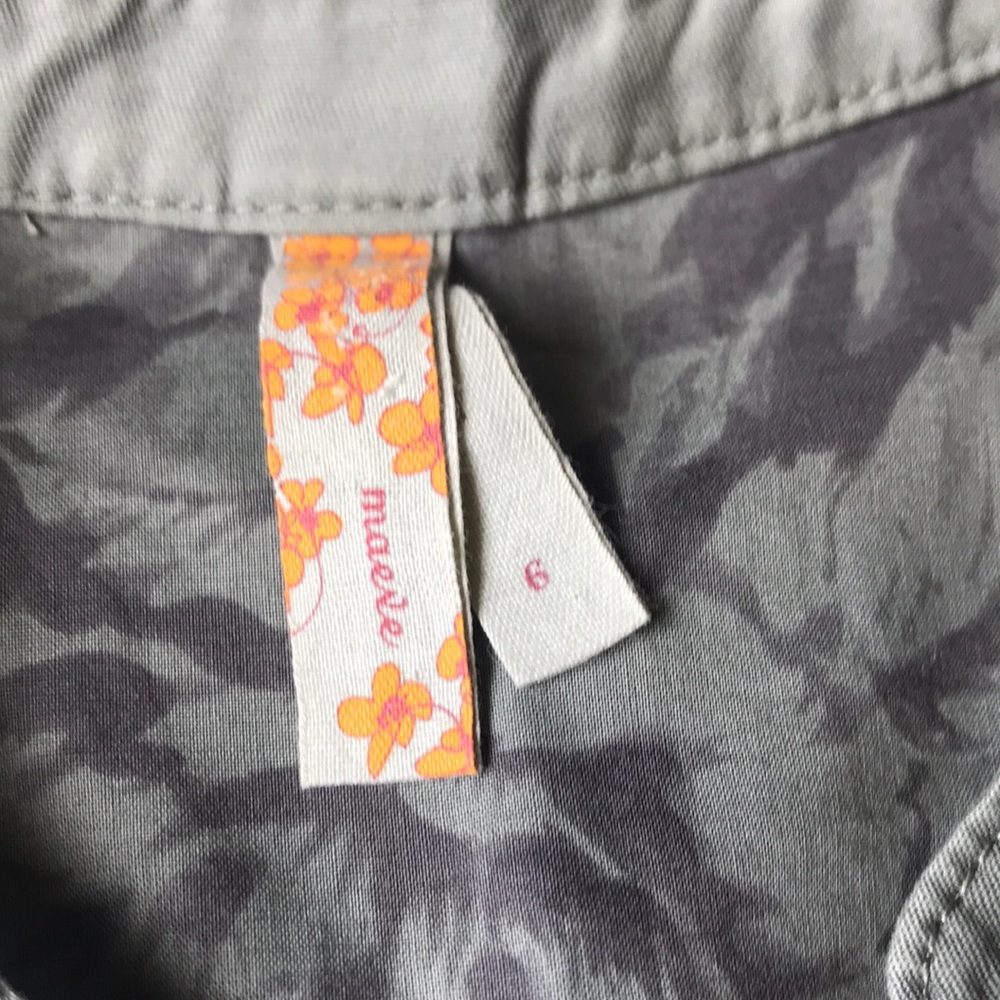 Anthropologie military cargo dress. Size 6 - Picture 4 of 5